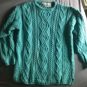 Aran Crafts Wool Irish Sweater